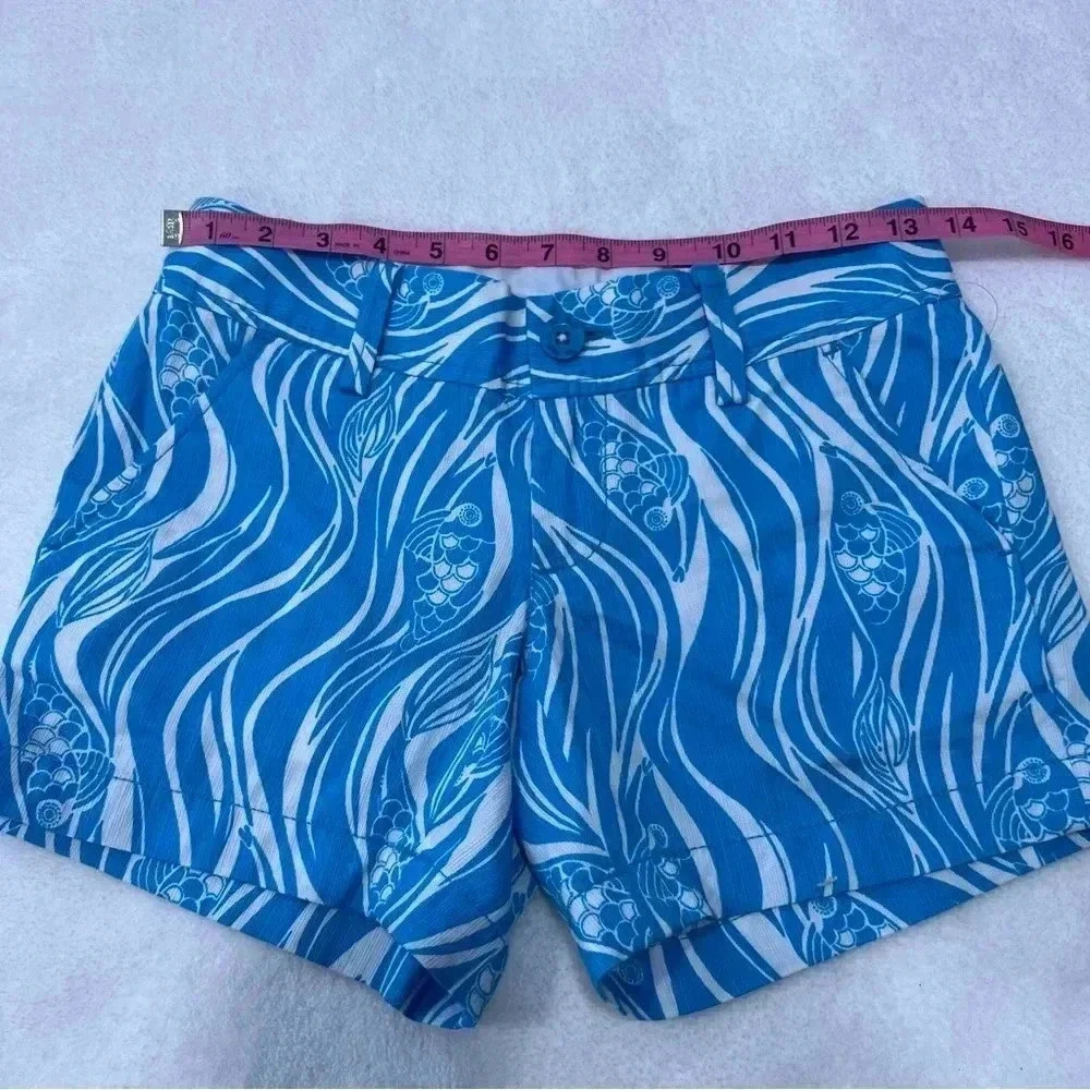 Lilly Pulitzer The Callahan Shorts in Size 000 - Picture 6 of 8
